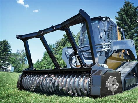 mulcher attachment for skid steer sunbely|disc vs drum mulcher attachment.